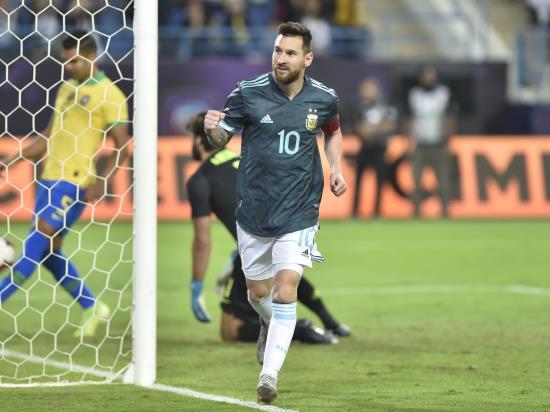 Lionel Messi makes his mark on international return as Argentina beat Brazil