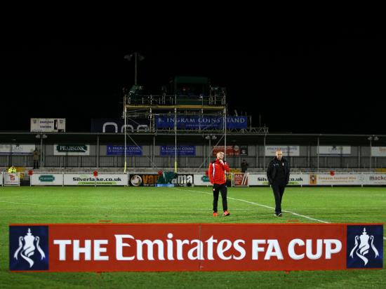 Eastleigh without a host of players for FA Cup replay against Stourbridge