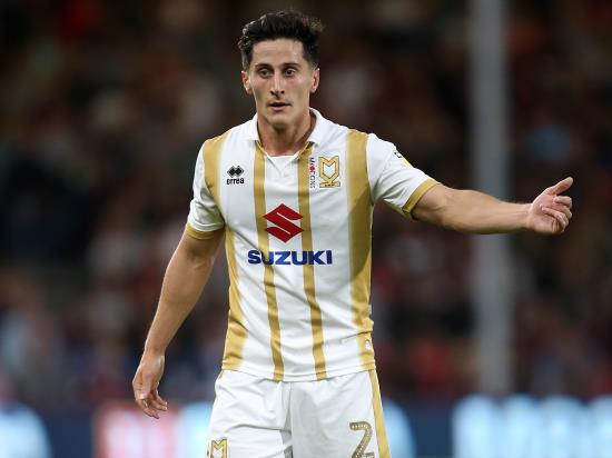 MK Dons without suspended George Williams for Rotherham clash