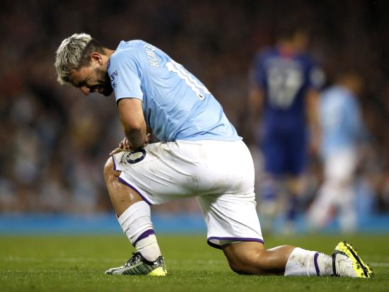 Sergio Aguero out of Manchester derby due to thigh injury