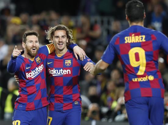Messi marks 700th Barcelona appearance with goal in win over Dortmund