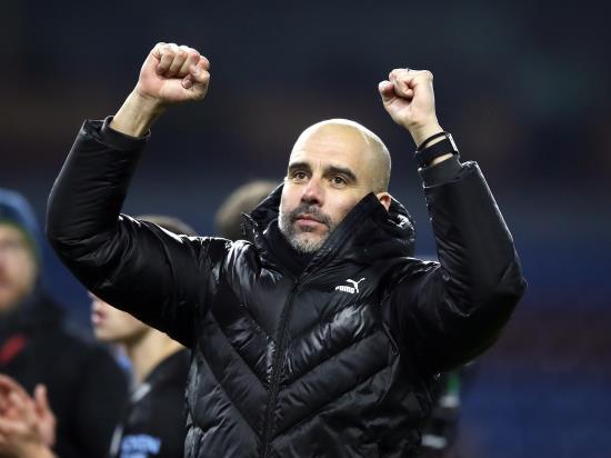 Pep Guardiola believes it is ‘crazy’ for Manchester City to think about title
