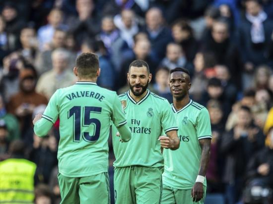 Raphael Varane and Karim Benzema goals guide Real Madrid to win over Espanyol