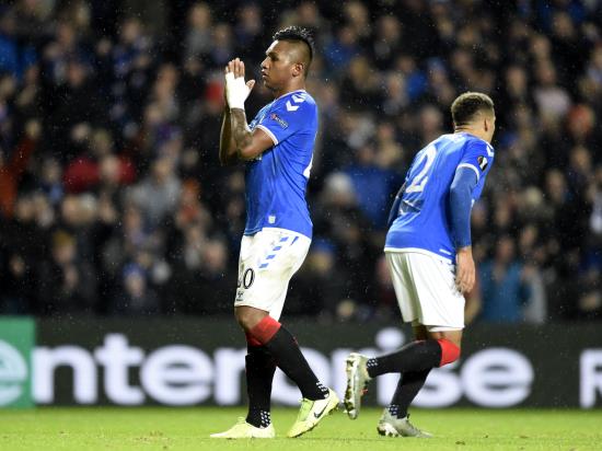 Redemption for Morelos as striker leads Rangers into last 32 of Europa League