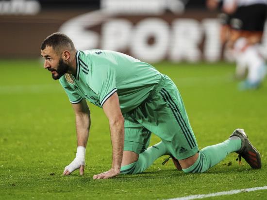 Karim Benzema rescues a point for Real Madrid against Valencia