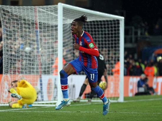 Wilfried Zaha earns Crystal Palace appoint against rivals Brighton
