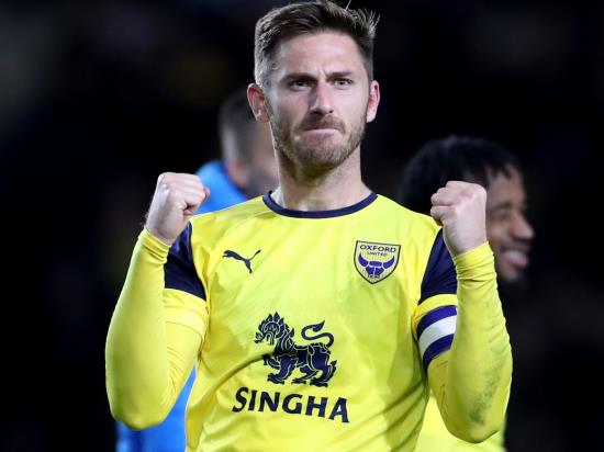 Oxford vs Man City - Oxford top scorer James Henry doubtful for City Carabao Cup clash