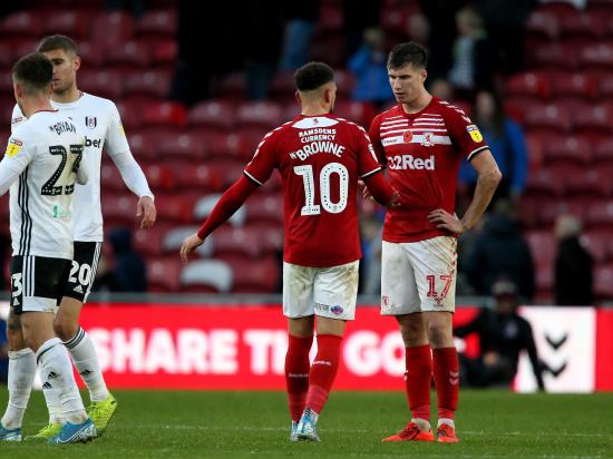 Middlesbrough without suspended pair Browne and McNair for Stoke clash