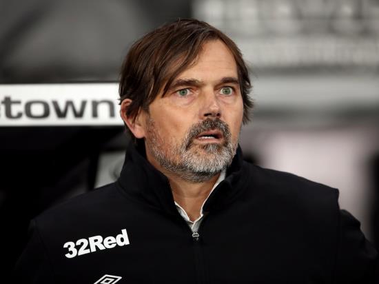 Cocu defends card total as Derby defeated by Reading