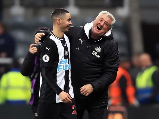 Steve Bruce thrilled as Miguel Almiron finally ends Newcastle goal drought