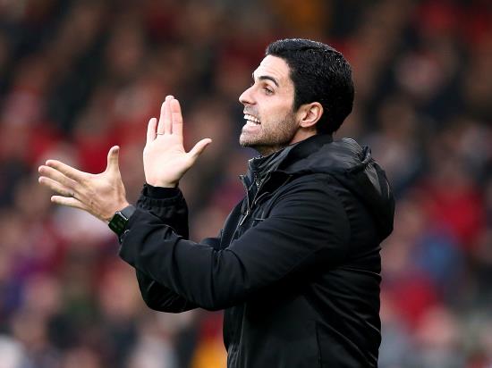 Mikel Arteta pleased with Arsenal’s response at Bournemouth