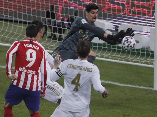 Courtois is Real Madrid hero in Super Cup win over Atletico