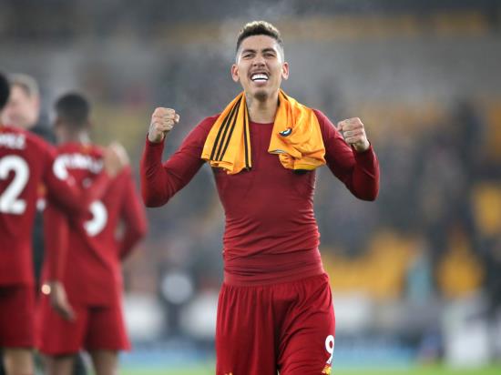 Firmino fires Liverpool to win at Wolves