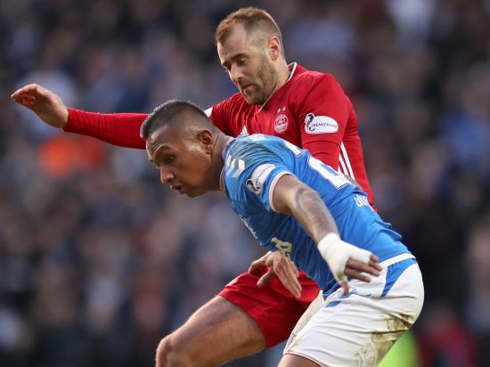 Rangers lose more ground in title race as Dons grind out draw