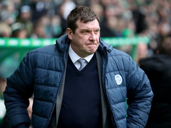 St Johnstone boss Tommy Wright annoyed as Hearts secure last-gasp point