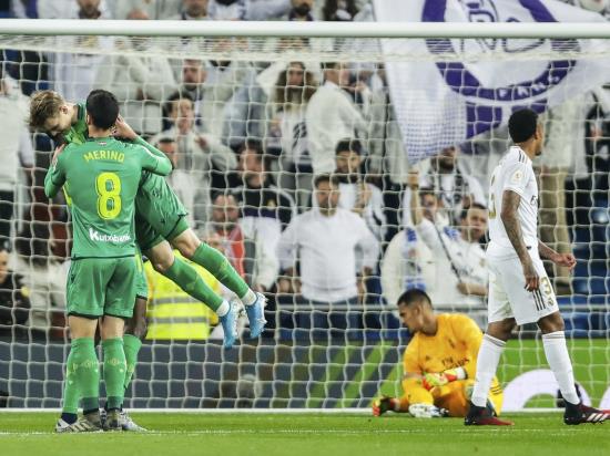 Real Madrid dumped out of Copa del Rey by Real Sociedad
