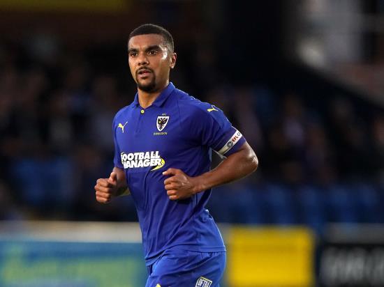 Rotherham drop points at AFC Wimbledon after added-time Kwesi Appiah penalty