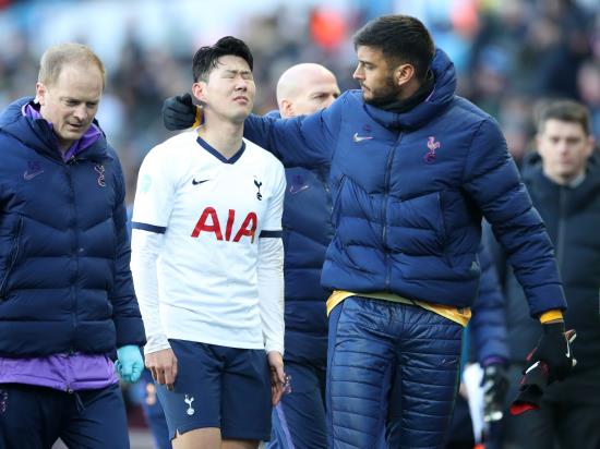 Tottenham vs RB Leipzig - Mourinho does not expect injured Son to shine for Spurs again