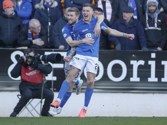 Stevie May nets late St Johnstone equaliser as Rangers drop two more points