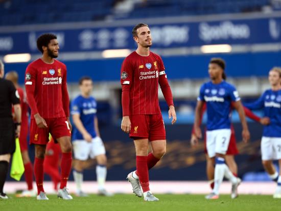 Frustration for Liverpool as Everton hold them to a goalless draw