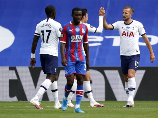 Harry Kane on target again as Spurs secure Europa spot with draw at Palace