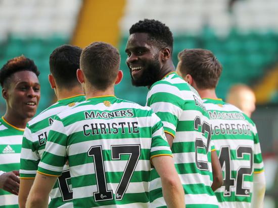 Odsonne Edouard hat-trick the highlight as Hoops hit Hamilton for five