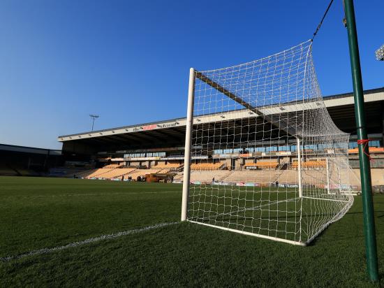 Port Vale in good shape before Crawley clash