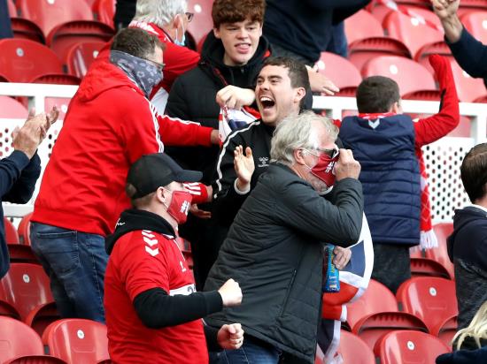 Late Marcus Browne leveller gives returning Middlesbrough fans reason for cheer