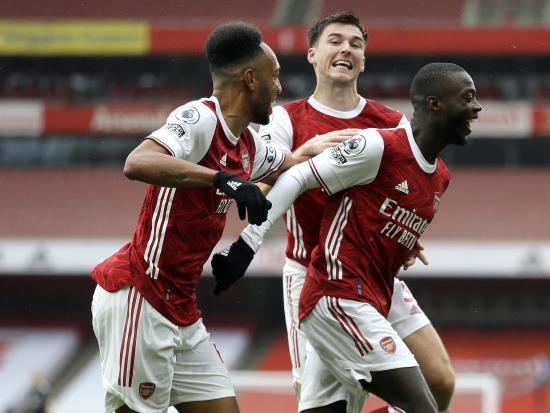 Bukayo Saka and Nicolas Pepe fire Arsenal to victory