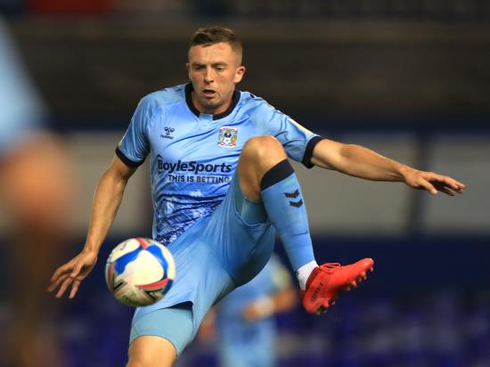 Jordan Shipley adds to Coventry’s injury concerns ahead of Blackburn clash