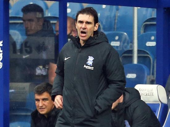 Birmingham boss Aitor Karanka ‘not concerned at all’ by lack of goals