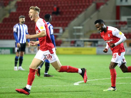 Jamie Lindsay bags brace as Rotherham ease past 10-man Sheffield Wednesday