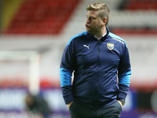 Boss Karl Robinson pleased with overdue Oxford win