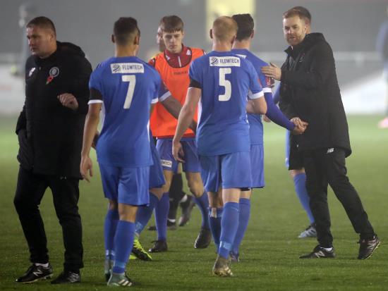 Paul McNally proud of Skelmersdale players after FA Cup exit at Harrogate
