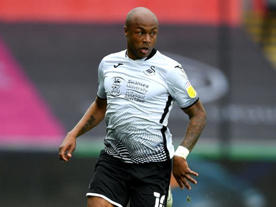 Swansea may be without top scorer Andre Ayew for visit of Rotherham