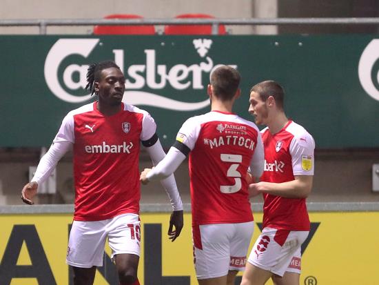 Freddie Ladapo at the double to earn Rotherham a draw against Bournemouth