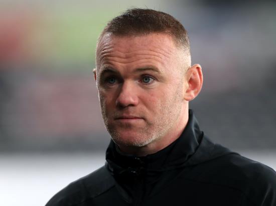 Wayne Rooney awaiting decision on managerial future as Derby draw with Coventry