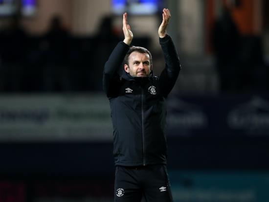 Nathan Jones ’emotional’ at reaction he received from returning Luton fans