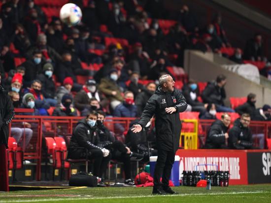 Lee Bowyer had hoped for more from Charlton fans on their return to The Valley