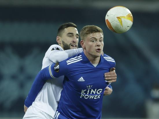 Leicester miss chance to seal Europa League group in Ukraine