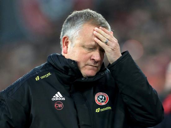 Chris Wilder frustrated after another single-goal loss for Sheffield United