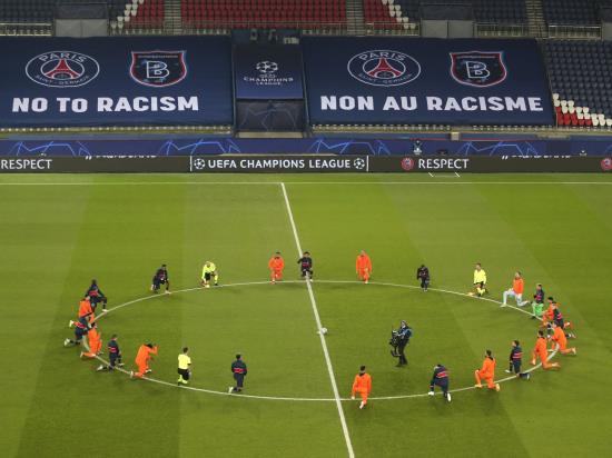 PSG and Istanbul unite against racism before Neymar runs riot in rescheduled tie