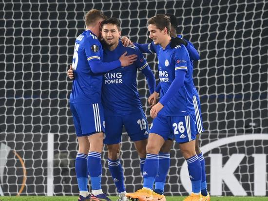 Leicester win Europa League group with comfortable victory over AEK Athens