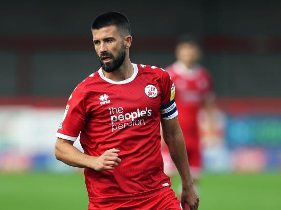 George Francomb among absentees for struggling Crawley