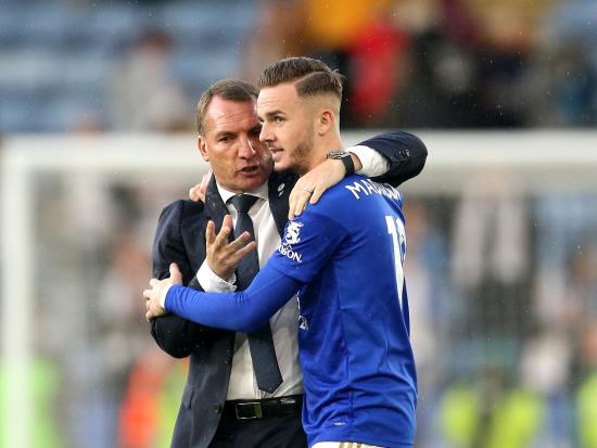 Brendan Rodgers lauds James Maddison’s ‘immense quality’ as Foxes down Brighton