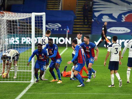 Jeffrey Schlupp goal denies Tottenham victory at Selhurst Park