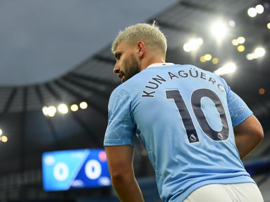 Sergio Aguero could make Man City return against West Brom