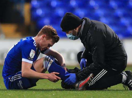 Ipswich wait on Jon Nolan ahead of Burton test