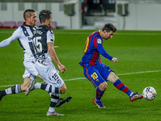 Lionel Messi strikes to secure much-needed LaLiga victory for Barcelona
