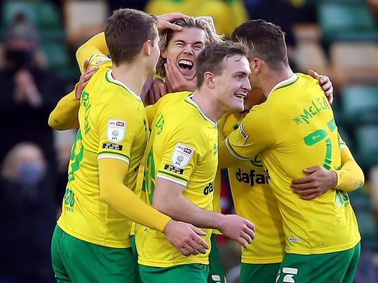 Leaders Norwich secure fifth win in a row with victory over Cardiff